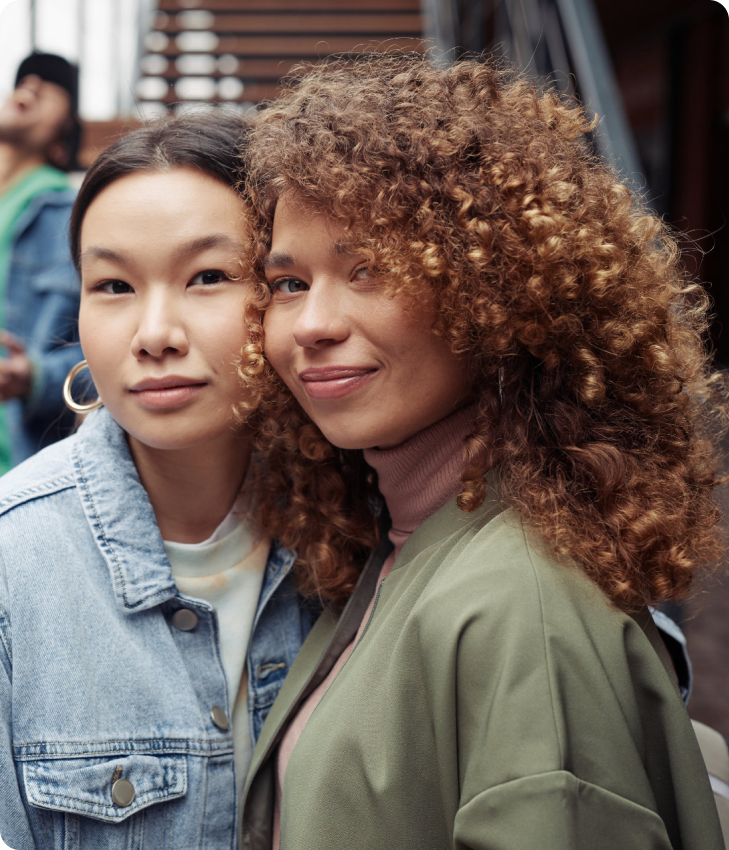 Brigids Services Provided Smiling Pair Of Women Smiling Pair Of Women